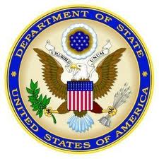 A picture of the seal of the united states department of state.